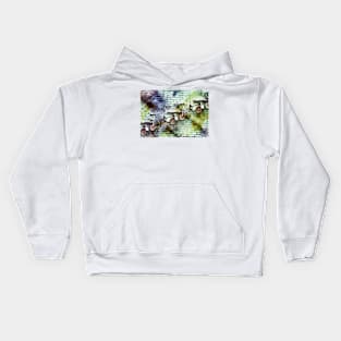 Tricycles On The Wall Kids Hoodie